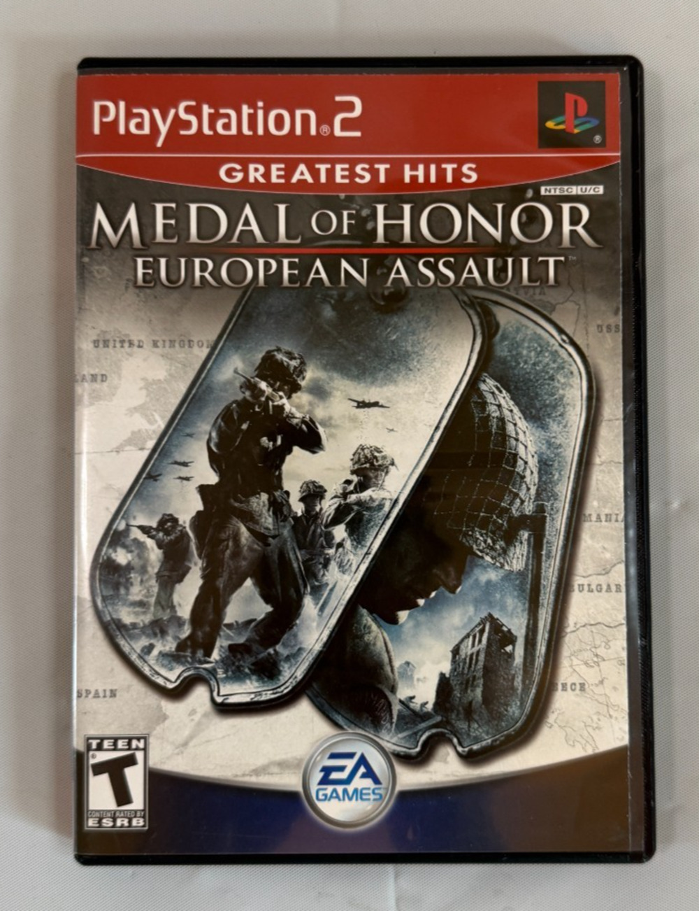 Medal of Honor European Assault Greatest Hits Sony PS2 Complete CIB
